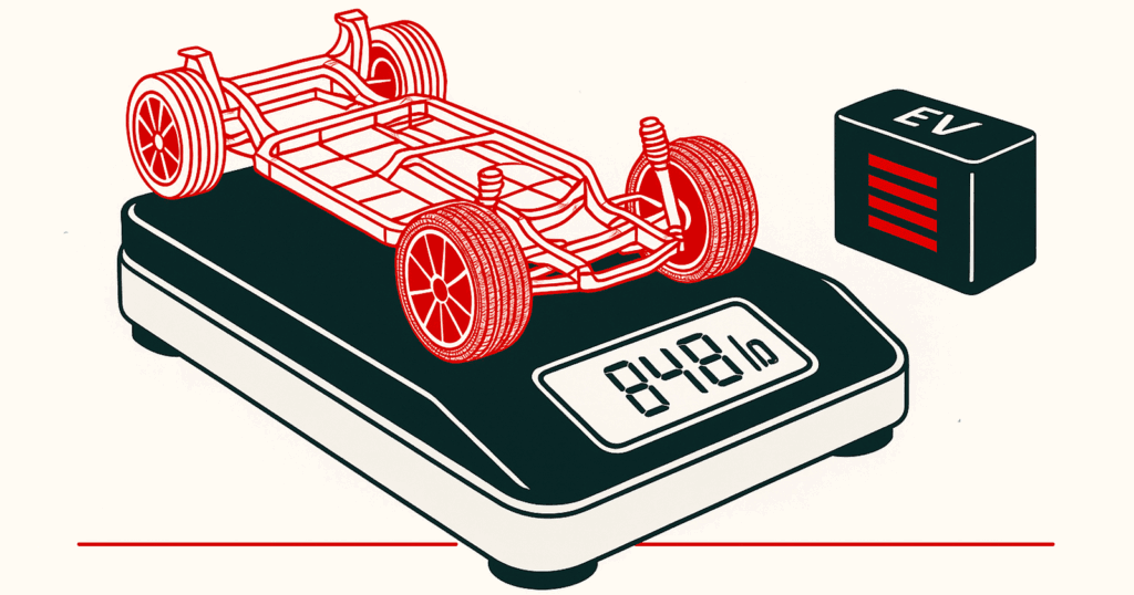A generative design gallery showcasing multiple AI-generated geometry options for a single automotive part, in a clean red wireframe style.