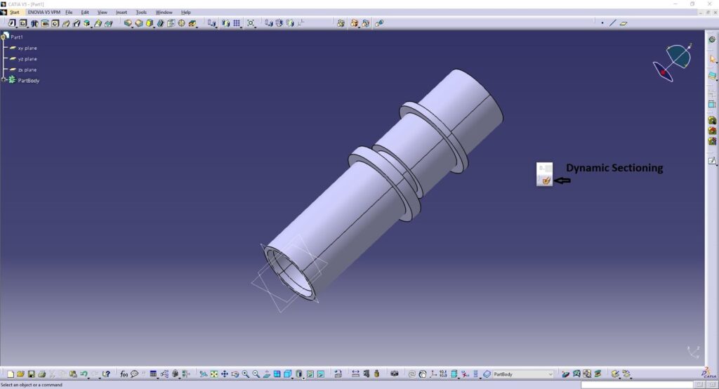 Conceptual image of a blueprint with labeled tools and geometric elements, symbolizing organized and precise modeling.