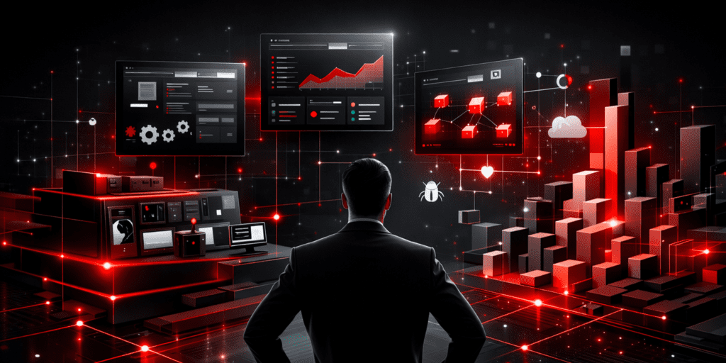 Image representing the shift from tool management to system stewardship in engineering leadership